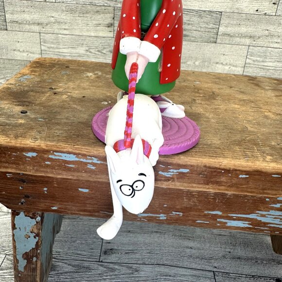 Vintage 1997 Hallmark Shoebox Maxine & Floyd Christmas Stocking Hanger, Signed - Picture 3 of 7